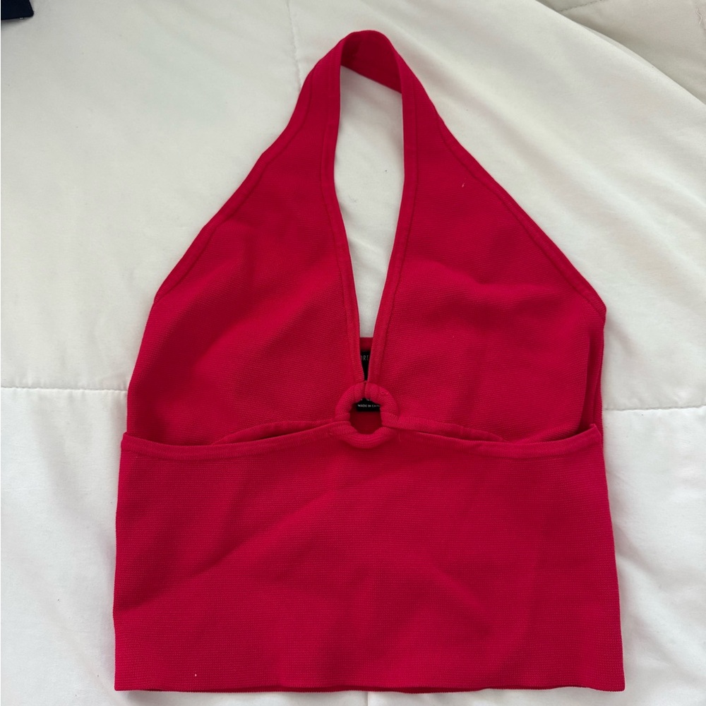 Hot Pink Halter Top
